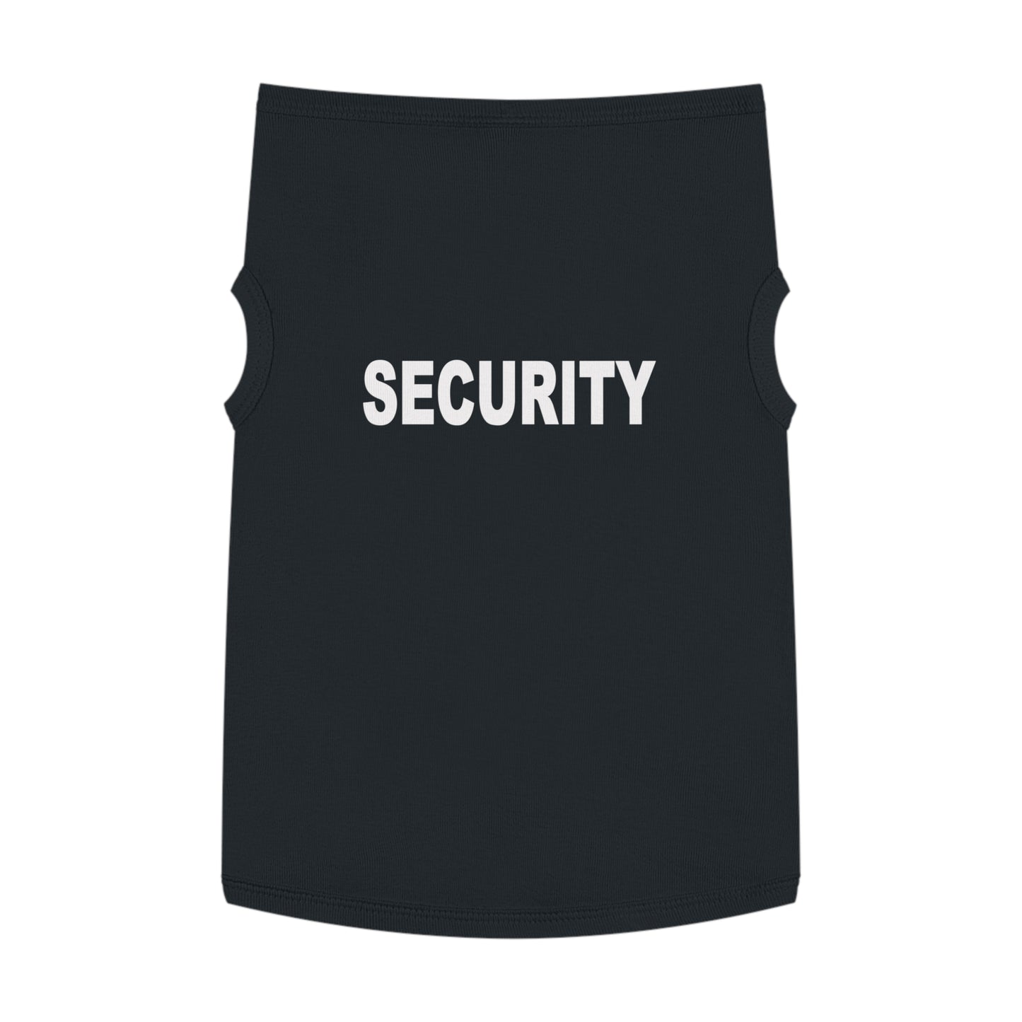 SECURITY Dog Tank Top โ Because Someone's Gotta Be in Charge ๐พ