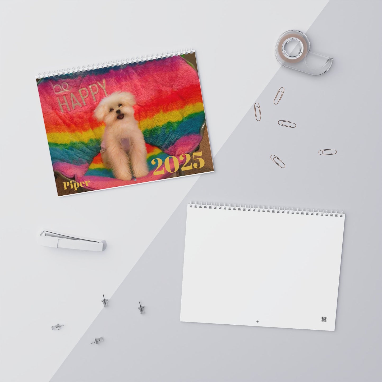 Custom Wall Calendar: Celebrate Every Month with Adorable Dog Friends!