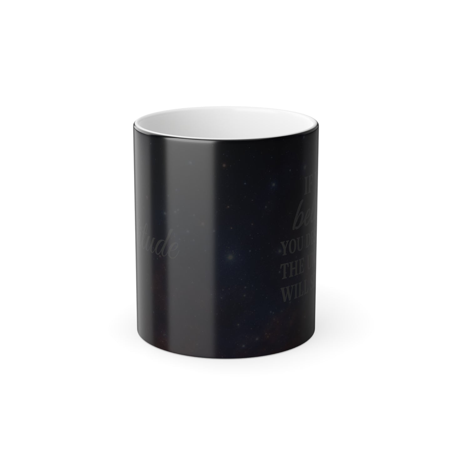 Color Morphing Universe Mug - Gratitude