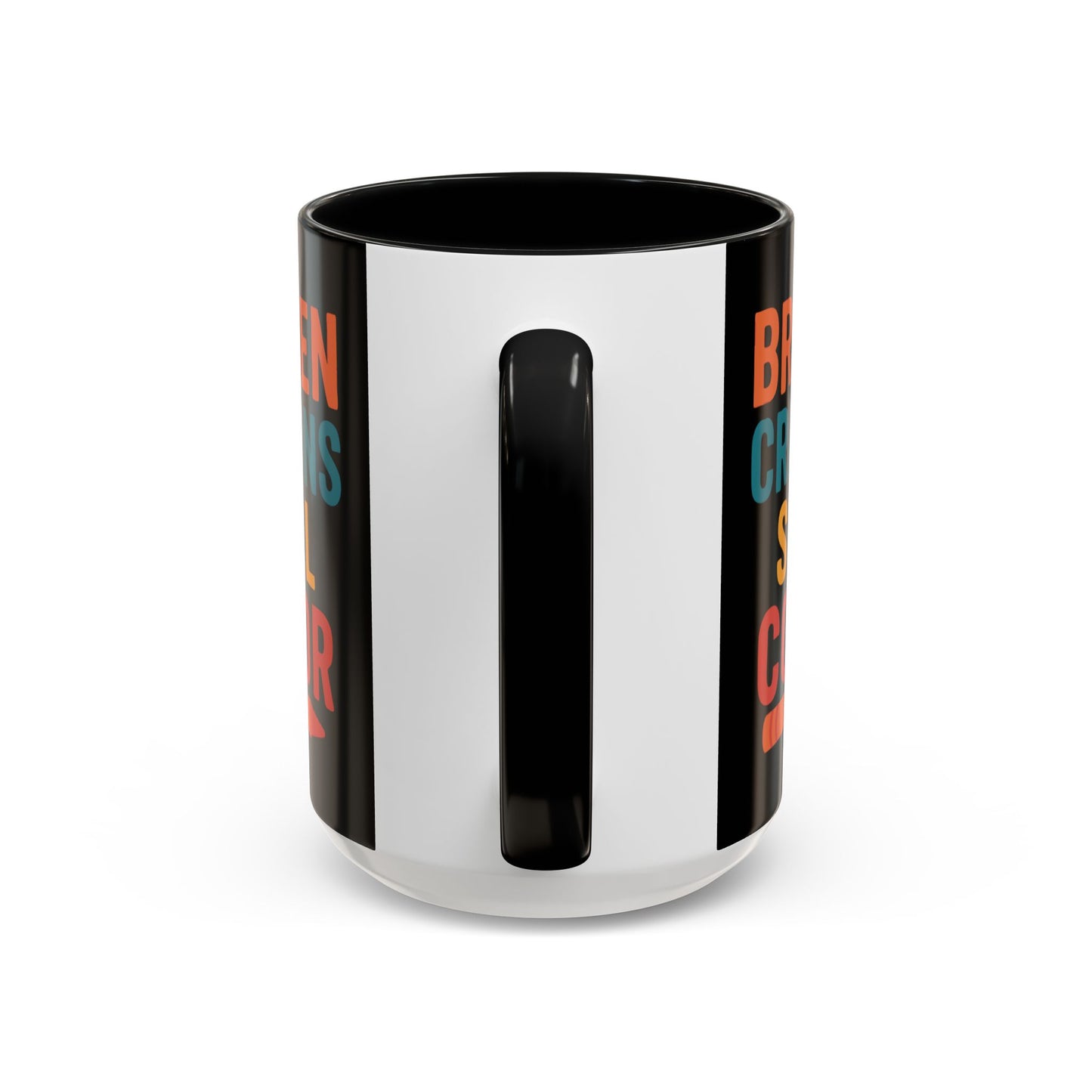 Broken Crayons Still Color - Black & Bold Accent Colors- 11oz & 15oz