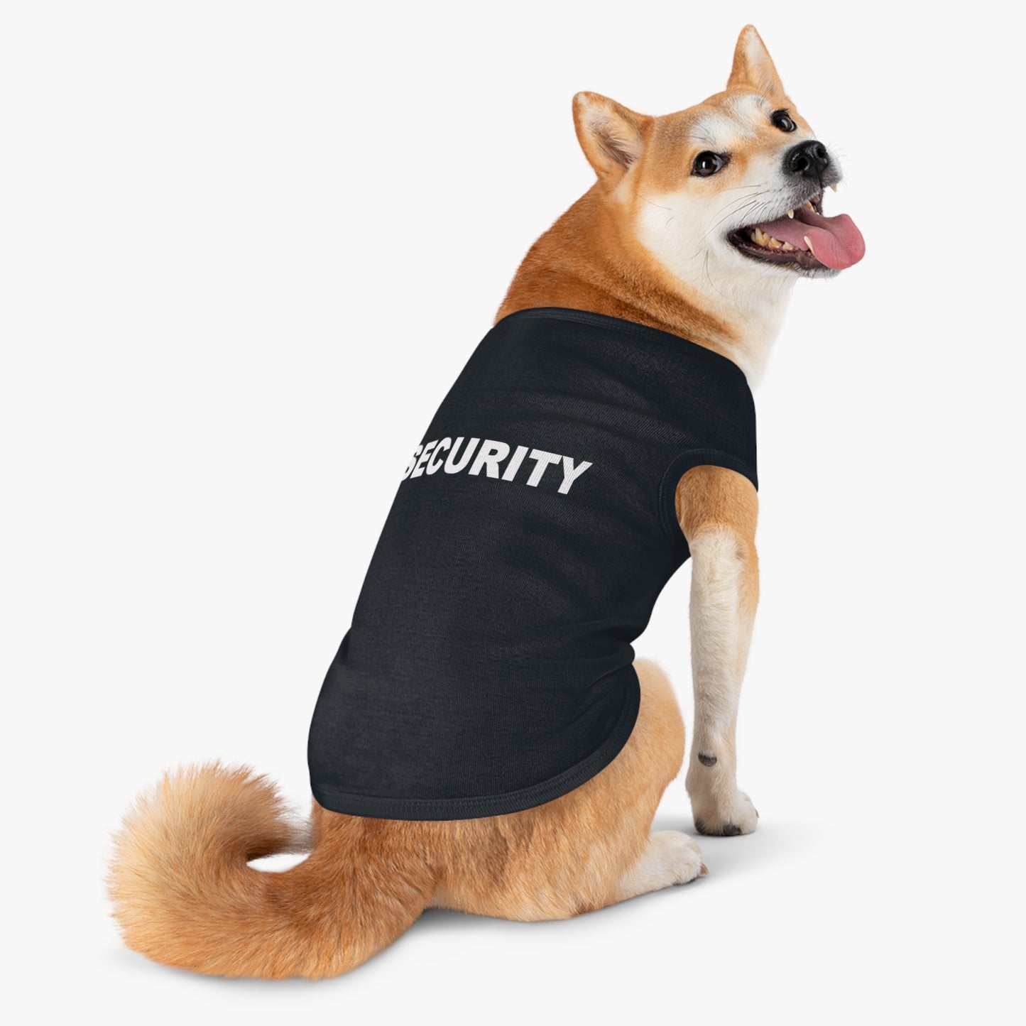SECURITY Dog Tank Top – Because Someone's Gotta Be in Charge 🐾