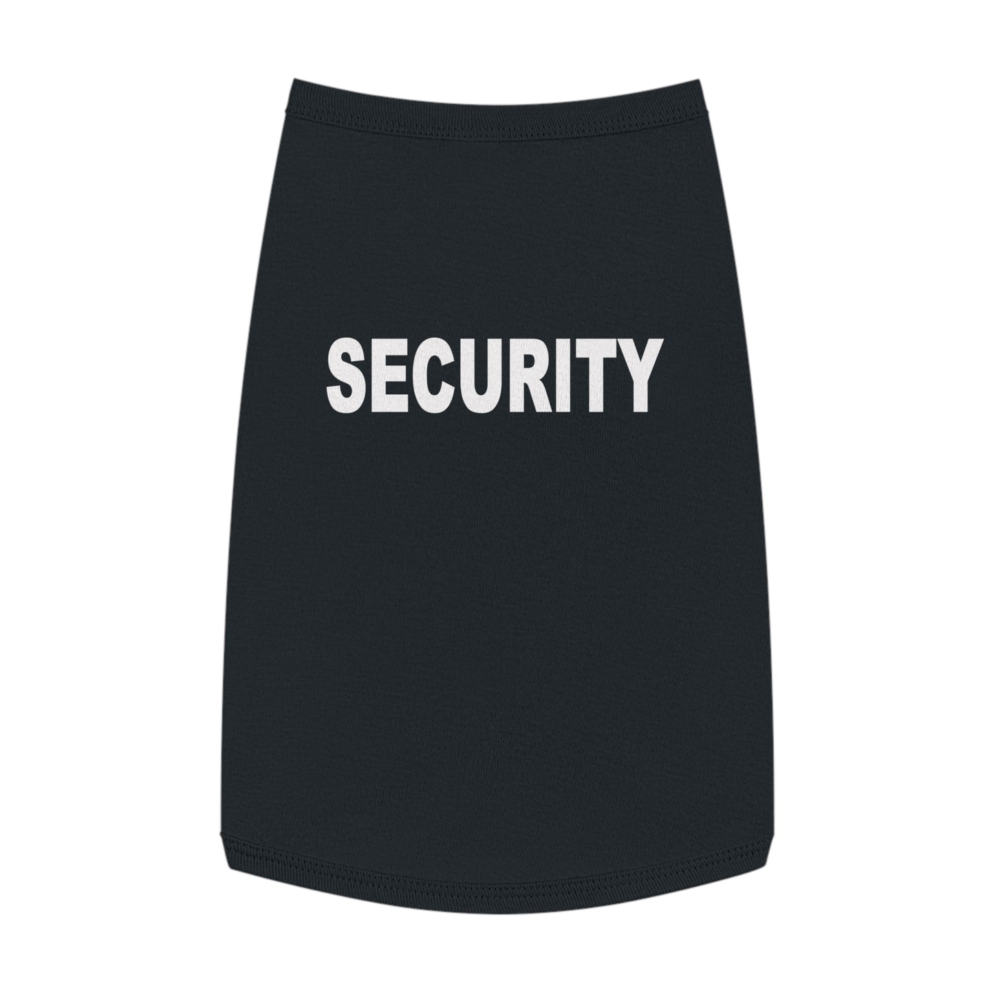 SECURITY Dog Tank Top – Because Someone's Gotta Be in Charge 🐾