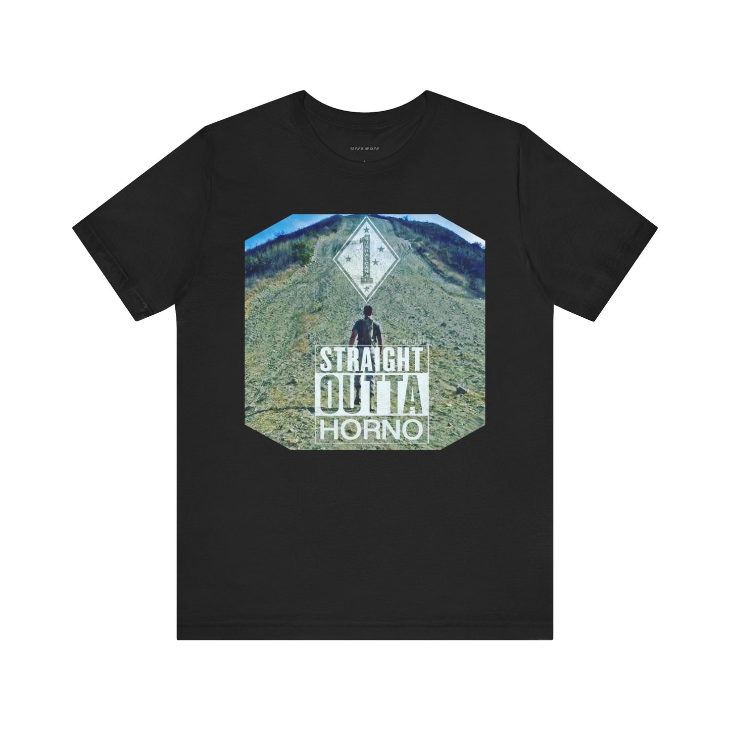 Straight Outta Horno Cotton Tee - Vintage Graphic T-Shirt for Casual Wear