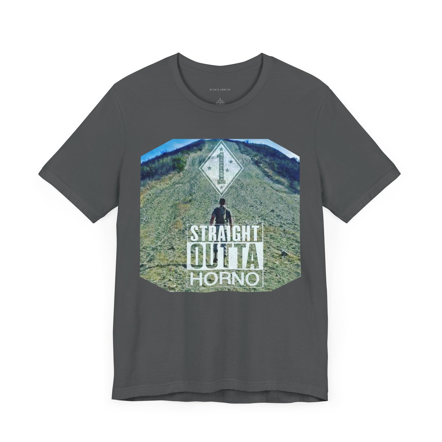 Straight Outta Horno Cotton Tee - Vintage Graphic T-Shirt for Casual Wear