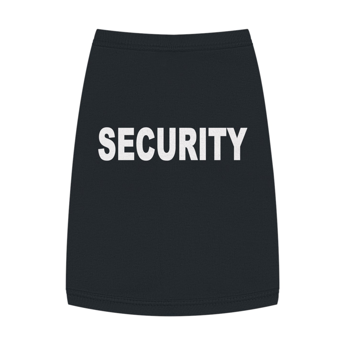 SECURITY Dog Tank Top – Because Someone's Gotta Be in Charge 🐾