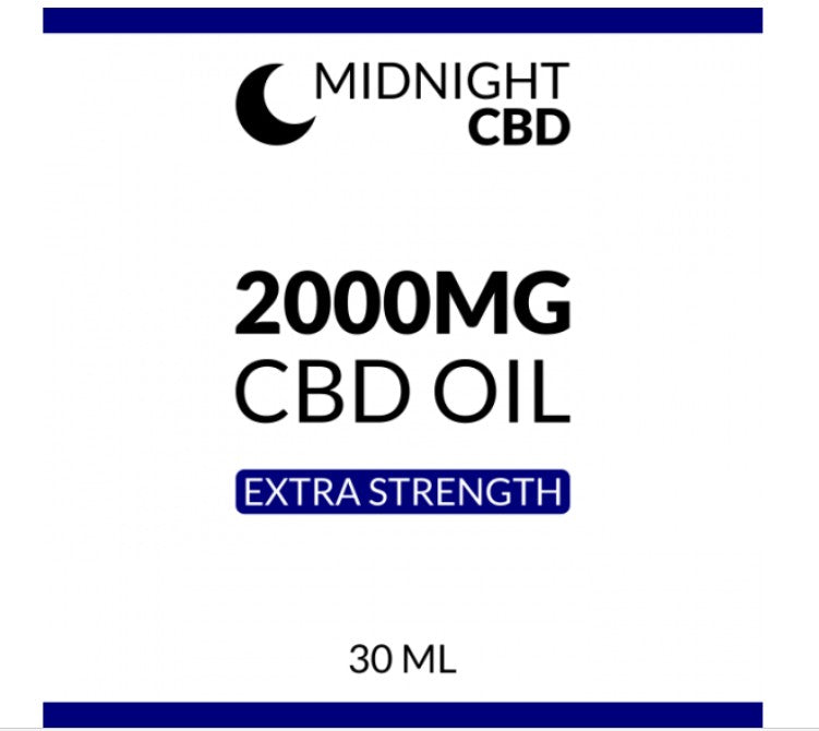 2000mg CBD Oil (30mL) - Discount Code: ROOTED20