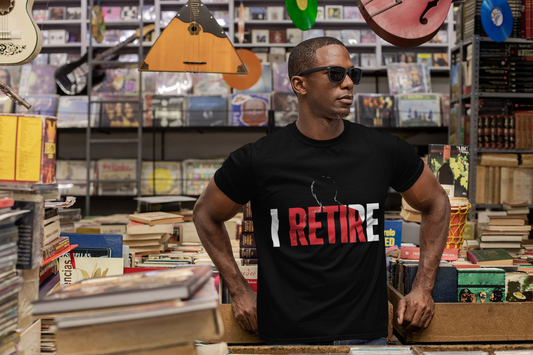 “I Retire” Edition - Unisex Heavy Cotton Tee – Retirement Celebration T-Shirt for Retirees, Casual Wear, Perfect for Parties and Celebrations