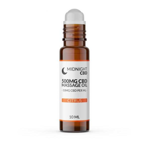 500mg Citrus Massage Oil - Discount Code: ROOTED20