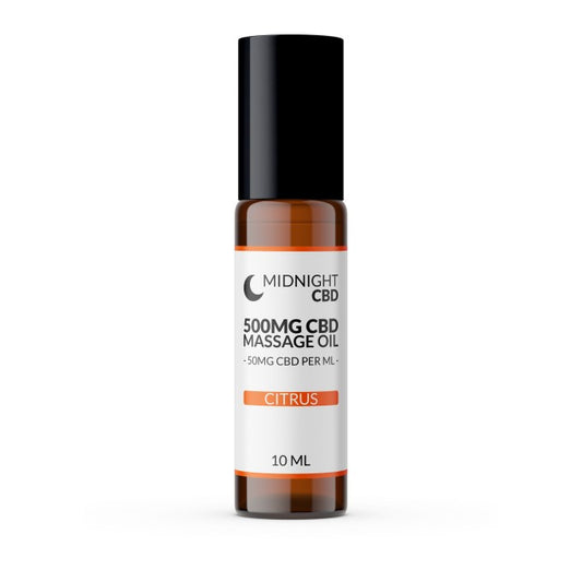 500mg Citrus Massage Oil - Discount Code: ROOTED20