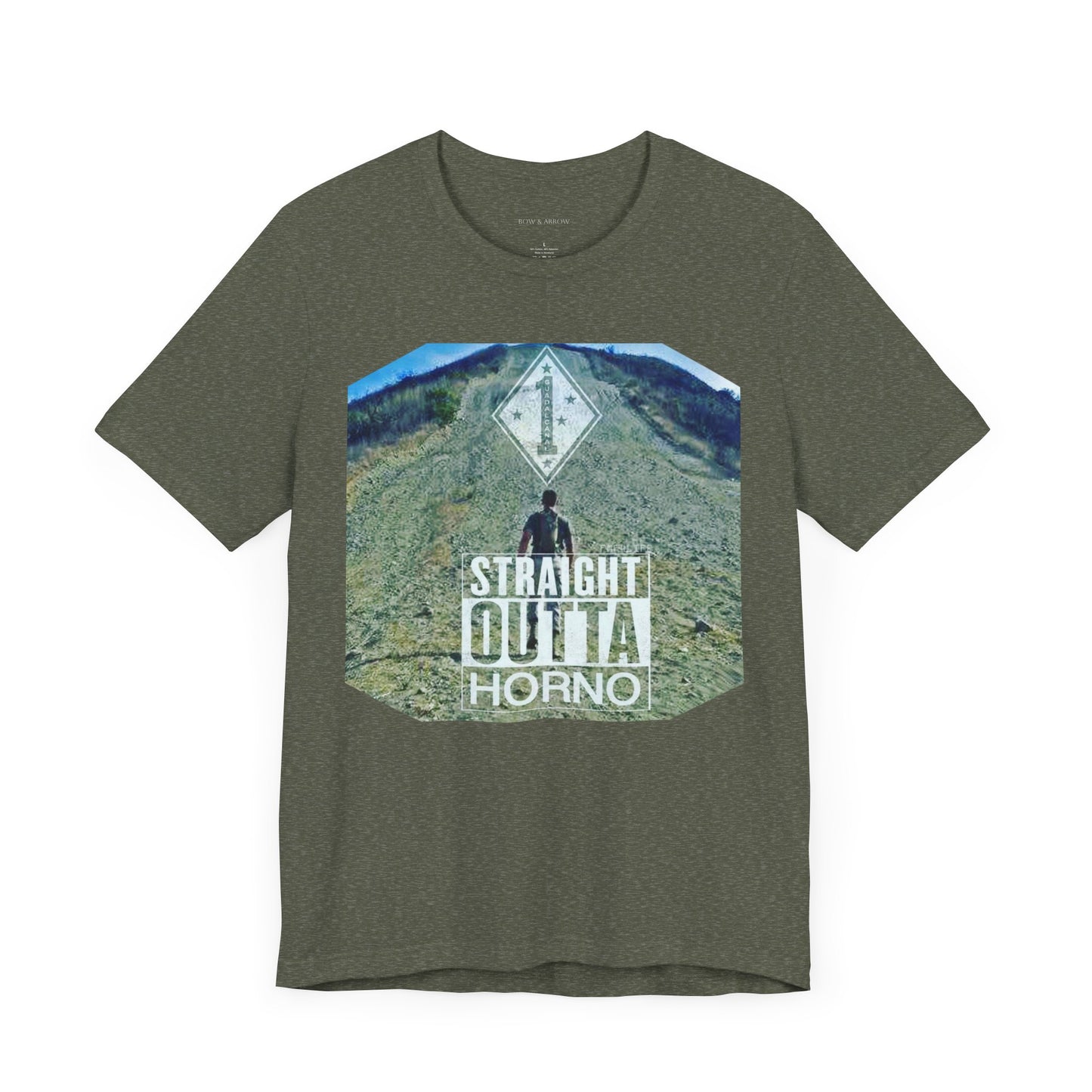 Straight Outta Horno Cotton Tee - Vintage Graphic T-Shirt for Casual Wear