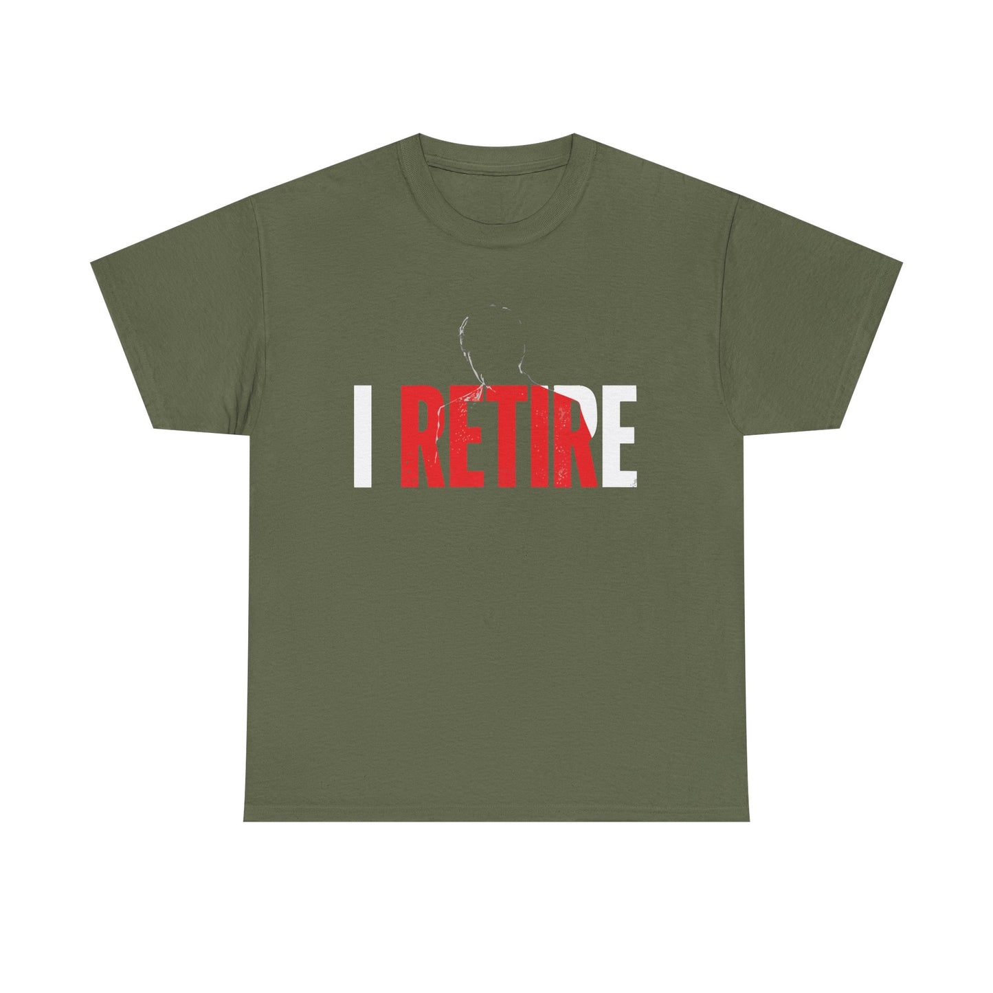 “I Retire” Edition - Unisex Heavy Cotton Tee – Retirement Celebration T-Shirt for Retirees, Casual Wear, Perfect for Parties and Celebrations