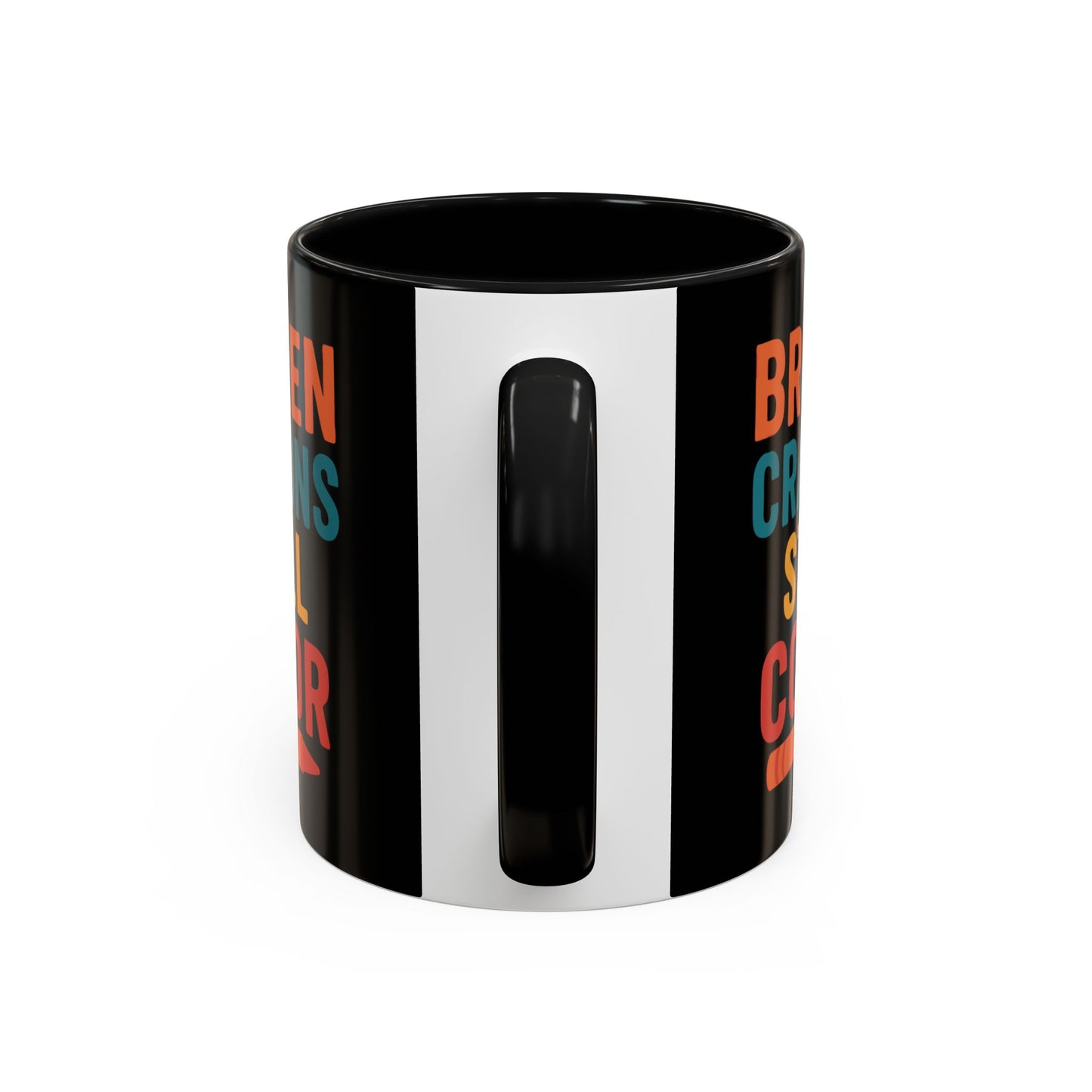 Broken Crayons Still Color - Black & Bold Accent Colors- 11oz & 15oz