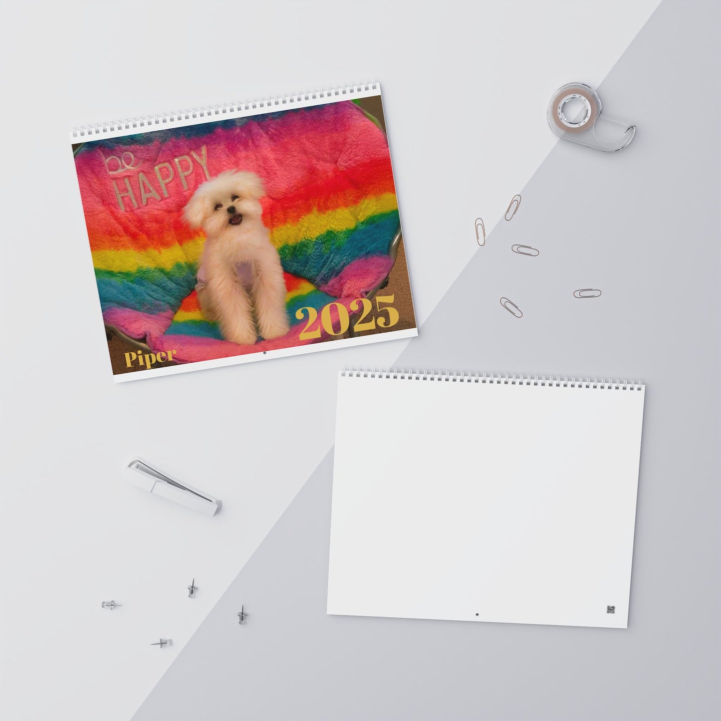 Custom Wall Calendar: Celebrate Every Month with Adorable Dog Friends!