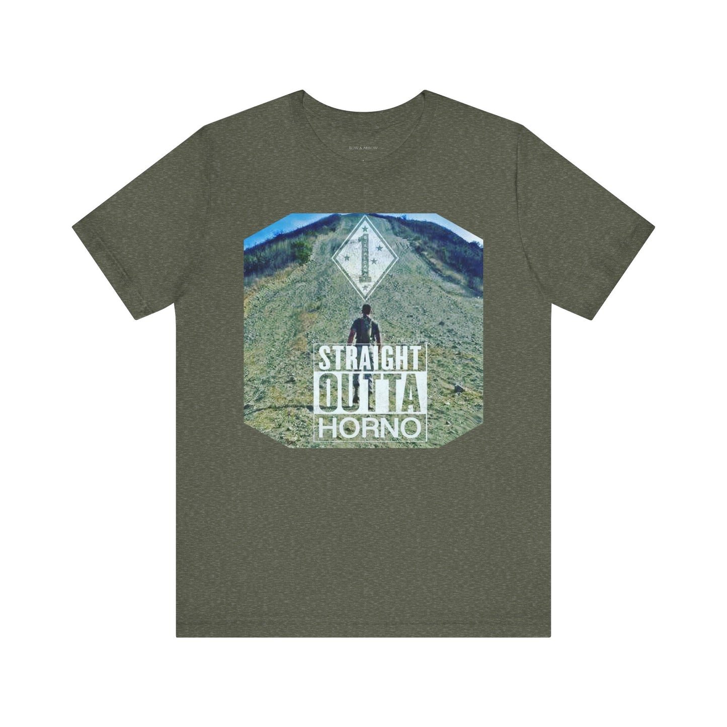 Straight Outta Horno Cotton Tee - Vintage Graphic T-Shirt for Casual Wear