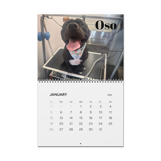 Custom Wall Calendar: Celebrate Every Month with Adorable Dog Friends!